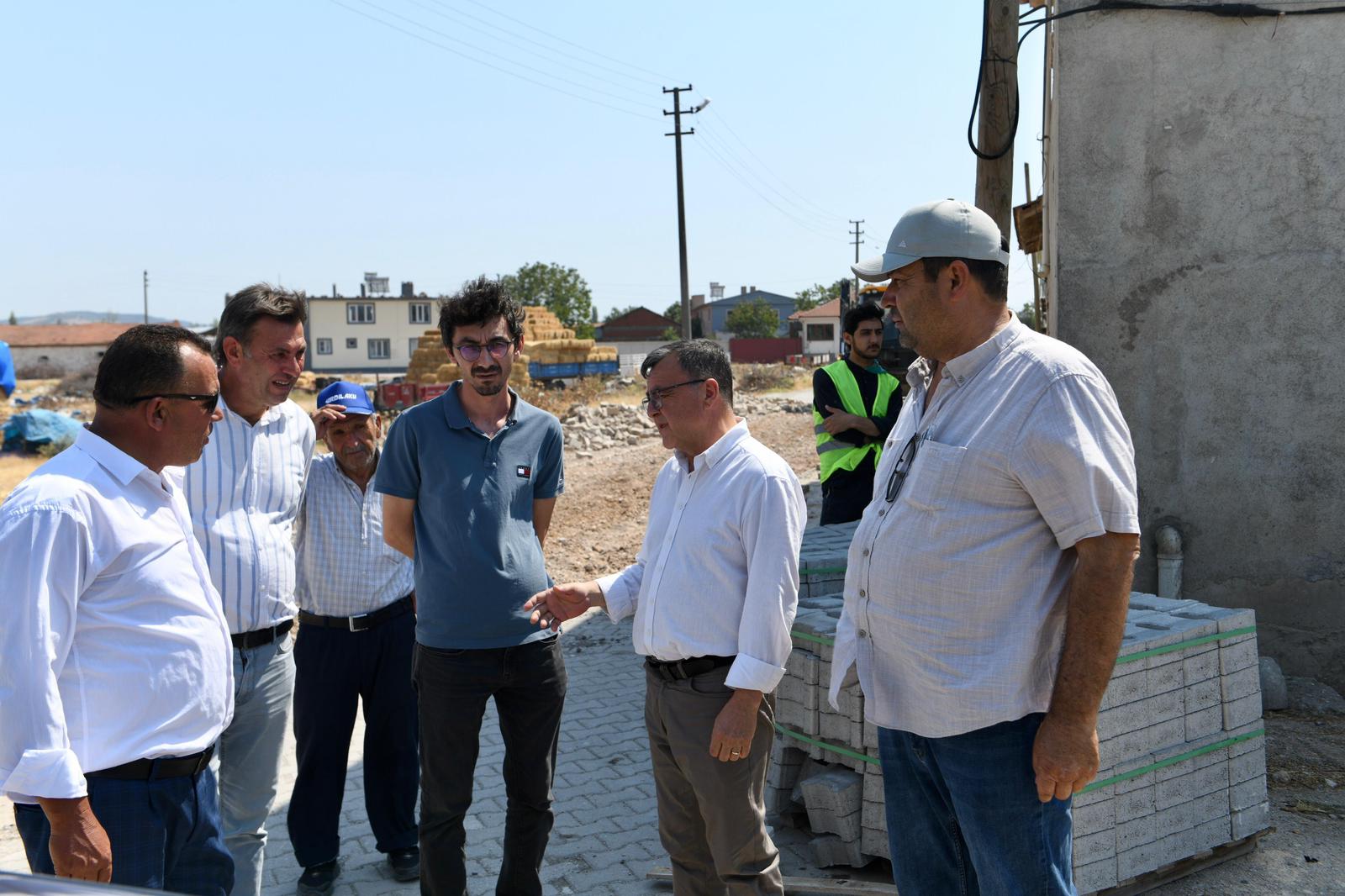 ALTIEYLÜL’DE ALTYAPI SEFERBERLİĞİ