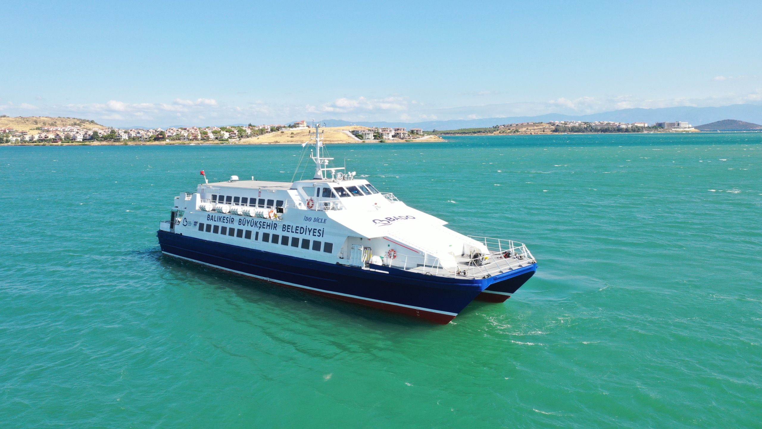 AYVALIK-MİDİLLİ SEFERLERİ BAŞLADI