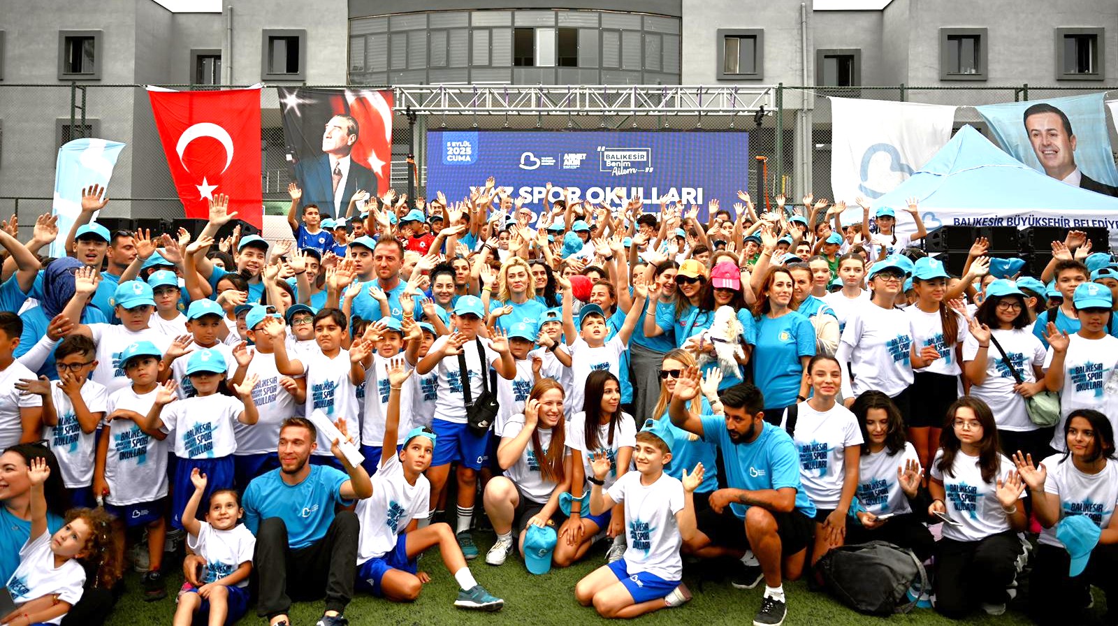 BAŞKAN AKIN’DAN SPORA DEV DESTEK