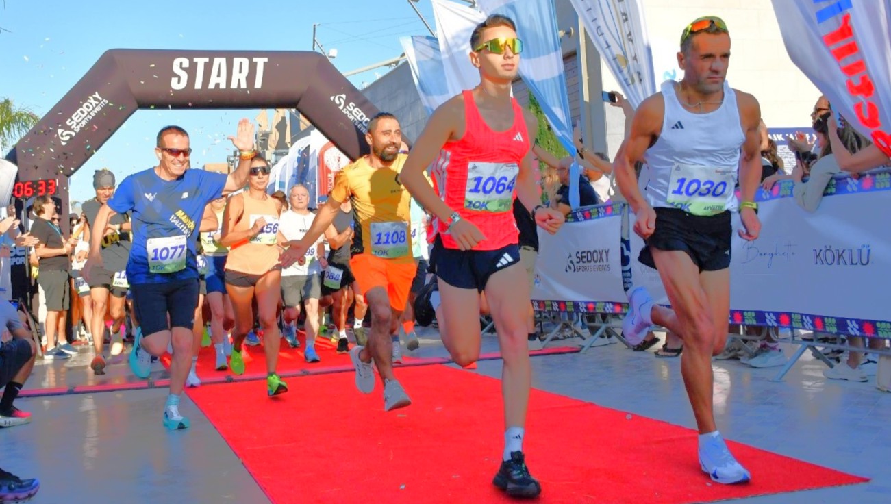 AYVALIK’TA MARATON HEYECANI