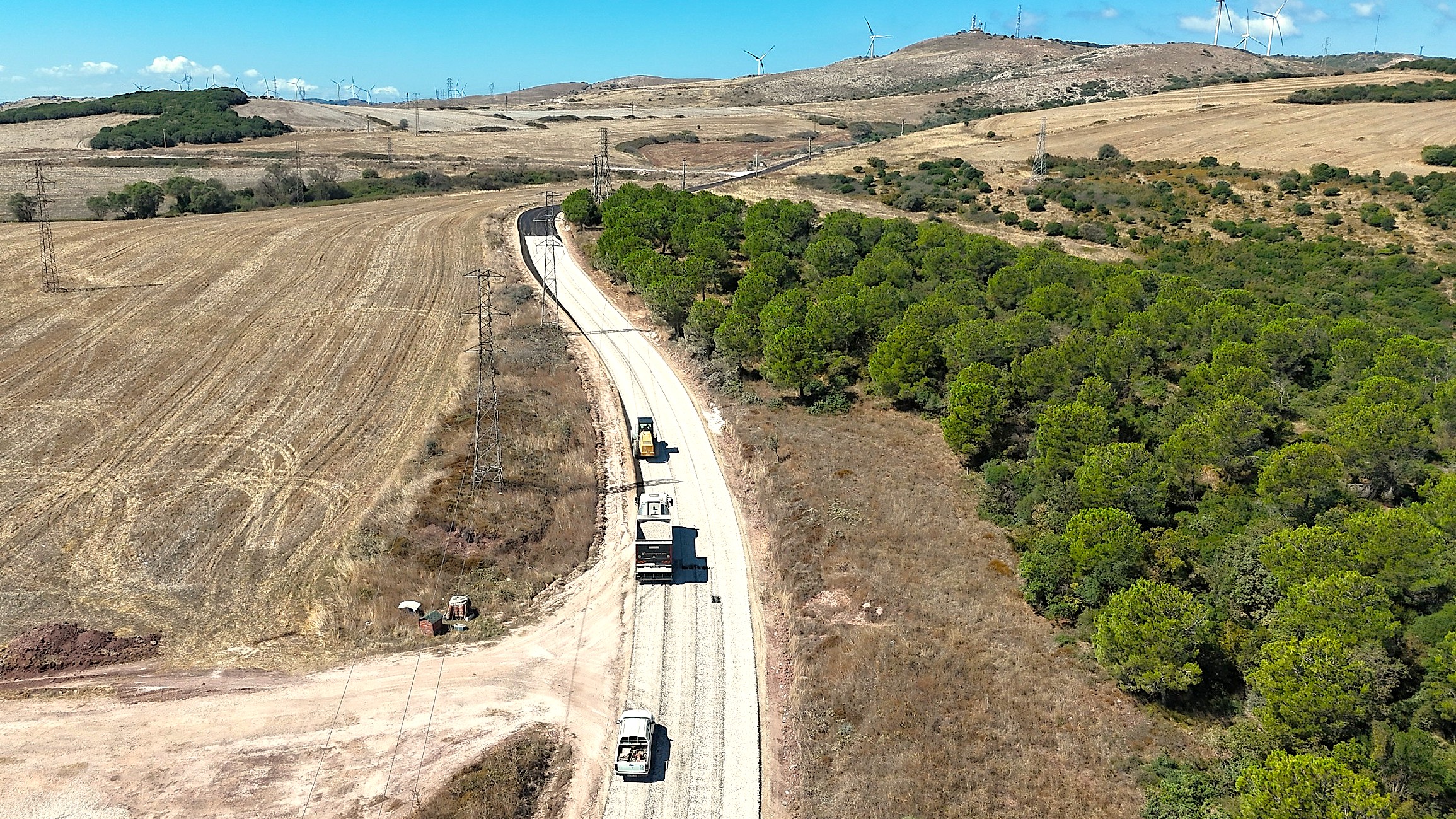ANIT YOLU ASFALT YAPILDI