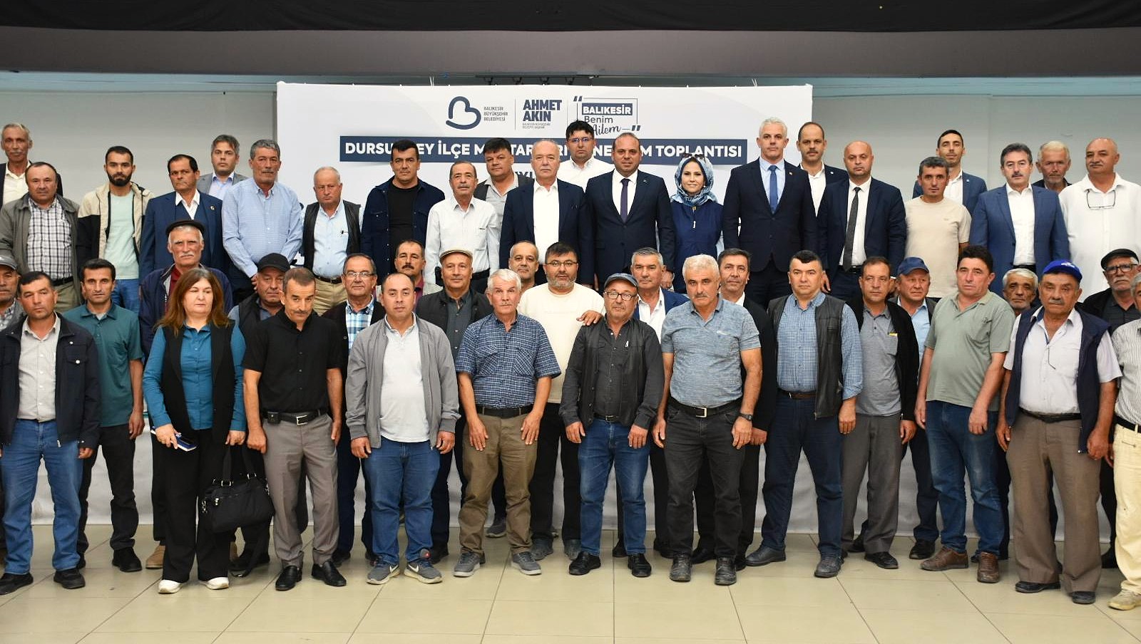 BÜYÜKŞEHİR MUHTARLARLA BULUŞTU