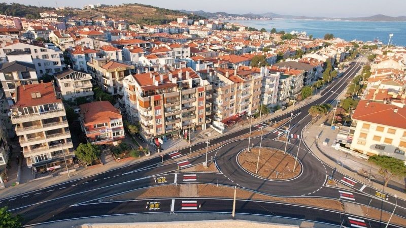 AYVALIK’A YAKIŞAN GÖRÜNTÜ