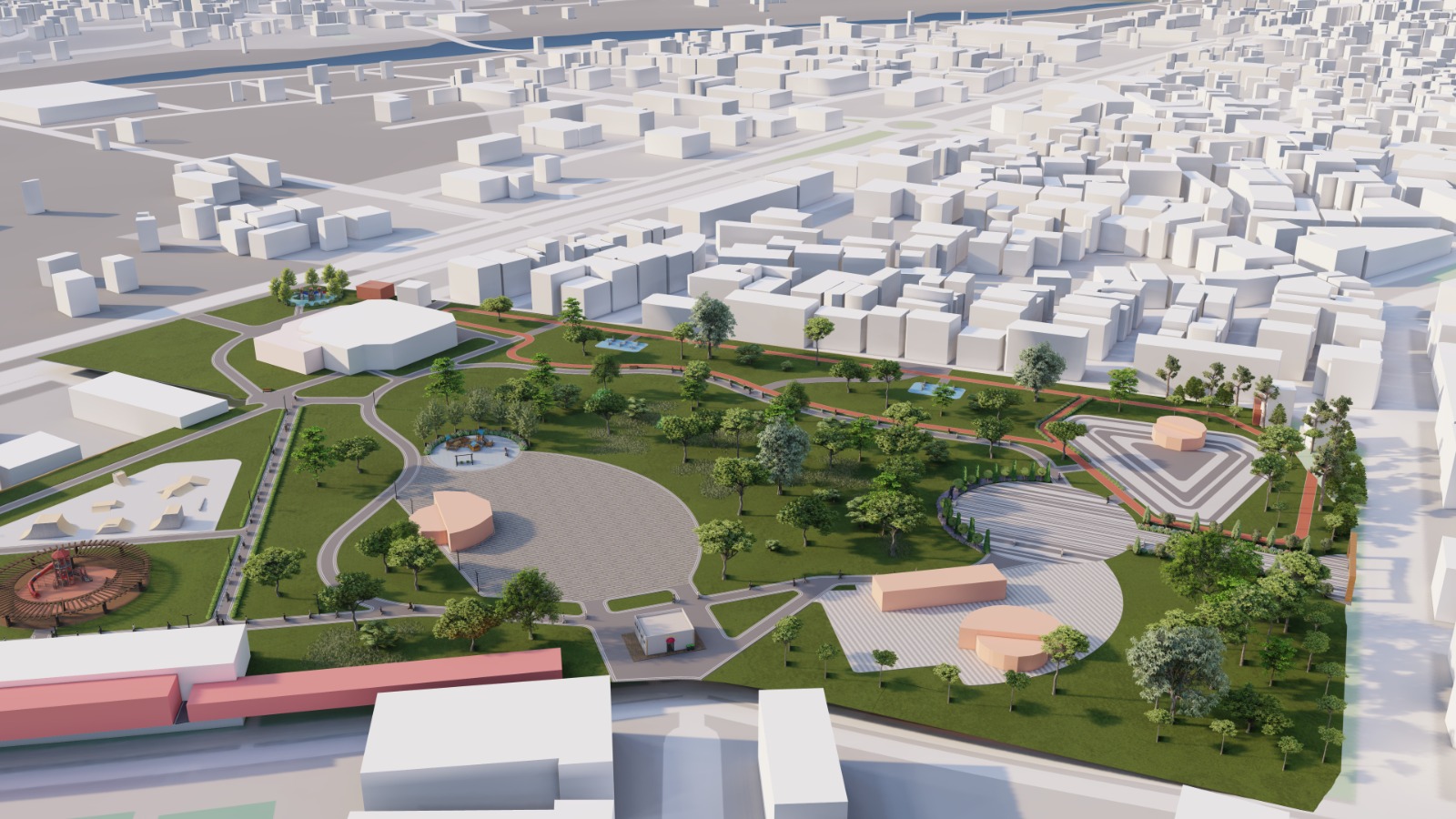 ATATÜRK PARKI MODERNİZE EDİLİYOR