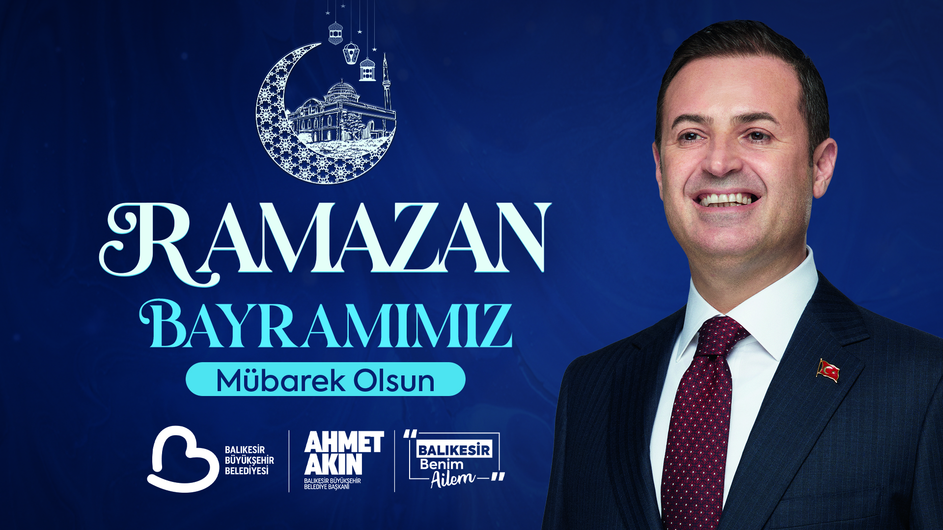 Başkan Akın’dan Ramazan Bayramı Mesajı