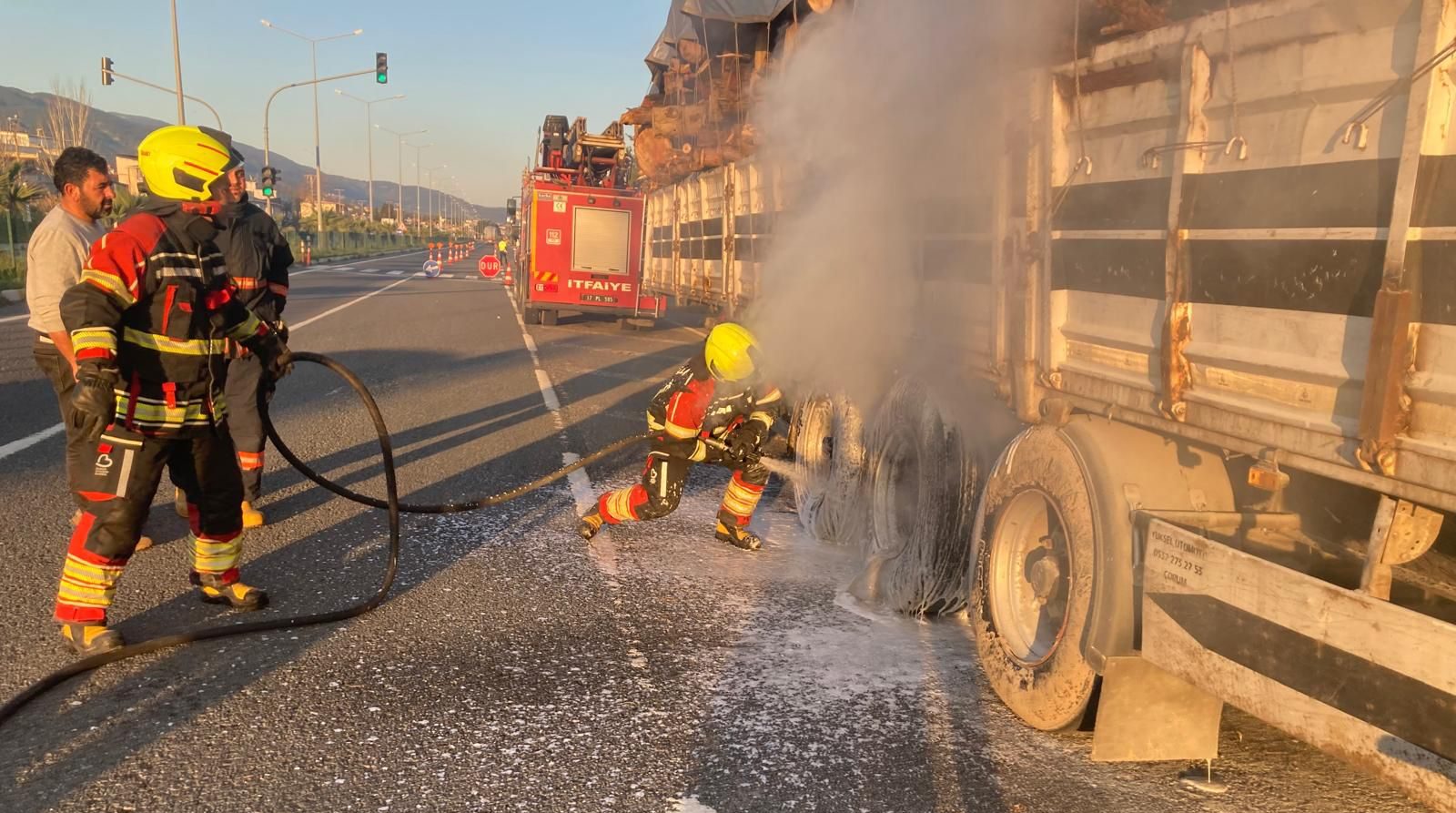 TIRIN DORSESİ ALEV ALDI!