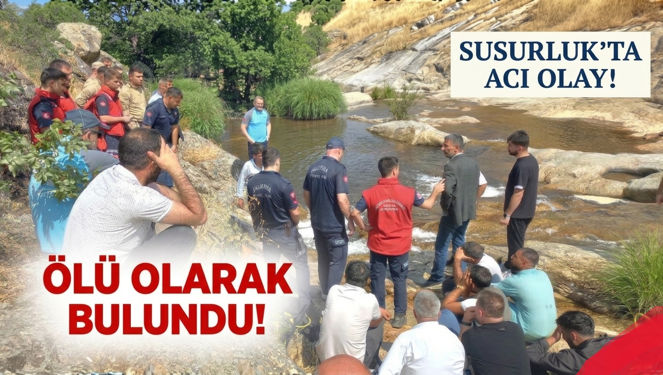 ŞELALEDE ÖLÜ HALDE BULUNDU!