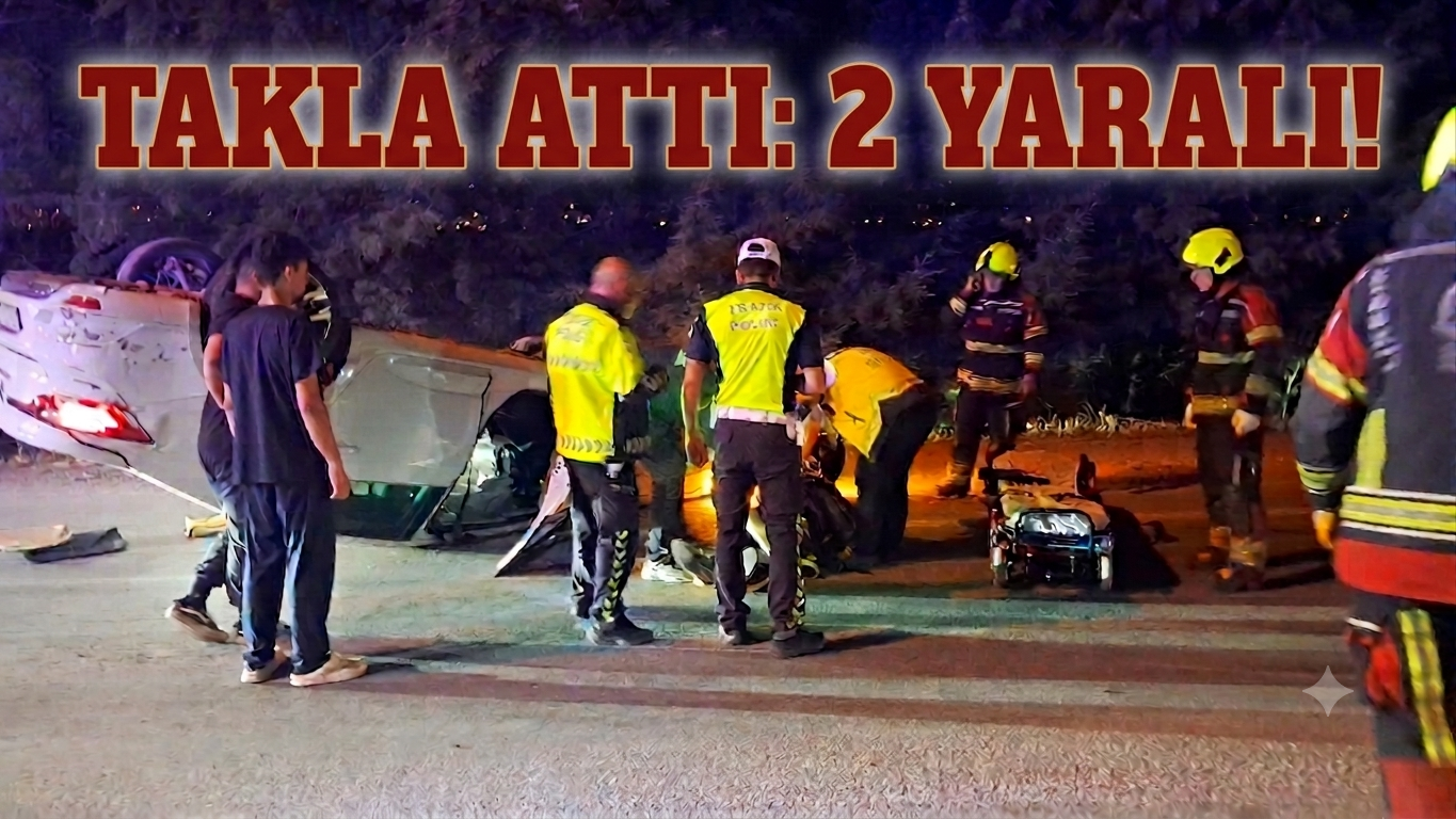 ARAÇTA CAN PAZARI: 2 YARALI!